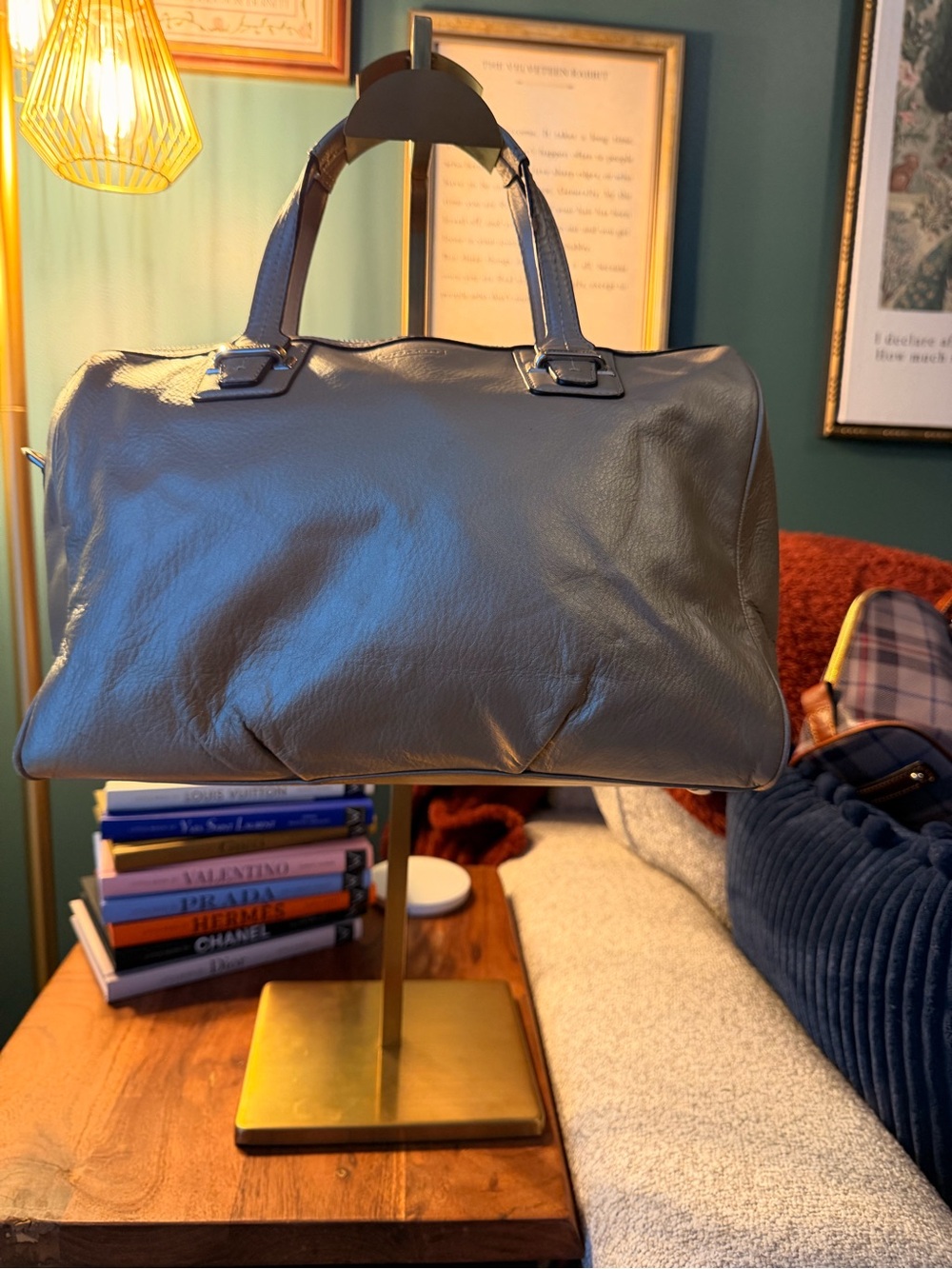 Coach Taylor Leather Satchel